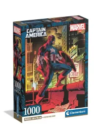 Puzzle 1000 el. Compact Captain America Clementoni