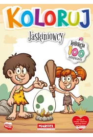 Jaskiniowcy. Koloruj