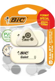 Bic Gumka Galet + Mini Fun 2+1