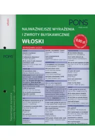 J�zyk w�oski. Najwa�niejsze wyra�enia i zwroty b�yskawiczne