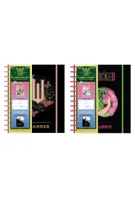 Beniamin Planer na spirali 74K Wicked z naklejkami mix