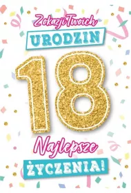 Armin Style Karnet Urodziny 18