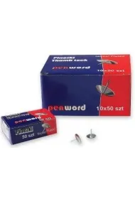 Polsirhurt Pinezki srebrne 50szt 10pacz/opak