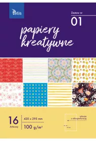 Tetis Papiery Kreatywne A3 Zestaw Nr 01