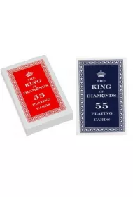 Karty King of Diamonds - 55 listk�w