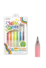 Ooly D�ugopisy �elowe neonowe Jelly Gloss