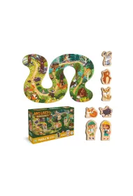 Puzzle 16 el. Who lives in the forest Dodo
