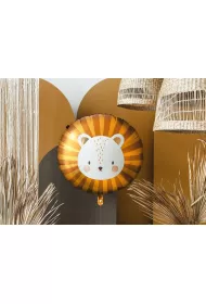 PartyDeco Balon foliowy - Lew - 70x67cm