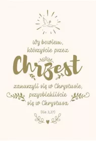 NT z infografikami B5 z�ote t�. Chrzest
