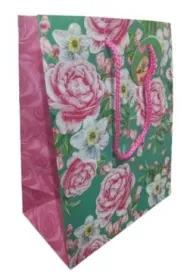 Fresh Torebka ozdobna brokat r�e 35x37x12cm