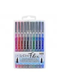 Marvy Cienkopisy Le Pen Flex Primary 10 kolor�w
