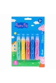 Astra Farby w p�dzelkach Peppa Pig 5 szt.