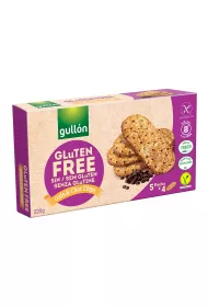 Gulln Ciasteczka bezglutenowe z kawakami czekolady 220 g