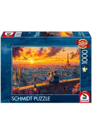 Puzzle PQ 1000 el. Szepty z dachu Pary�a Schmidt