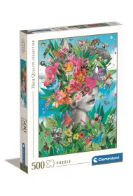 Puzzle 500 el. HQ Head in the Jungle Clementoni