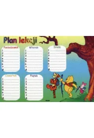 Plan lekcji samoprzylepny mix POLSYR 130343