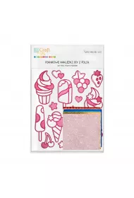 Dalprint Naklejki z pianki lody 16 szt.