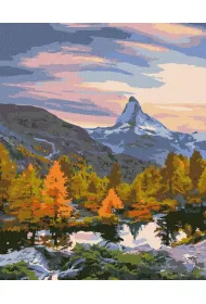 Ideyka Malowanie po numerach - Jasny las 40x50cm