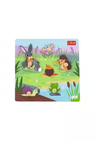 Puzzle mini drewniane Meadow 61625 Trefl