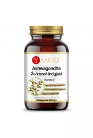 Yango Ashwagandha - ekstrakt 10:1 Suplement diety 90 kaps.