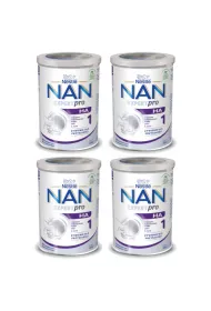 Nestle NAN EXPERTpro HA 1 Hypoalergiczne mleko pocztkowe dla niemowlt od urodzenia Zestaw 4 x 400 g