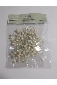 Kulki jasno kremowe 8mm 200 szt