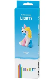 Hey Clay - T�czowy Jednoro�ec Lighty Tm Toys