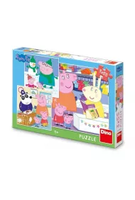 Puzzle 3x55 el. �winka Peppa Dino Toys