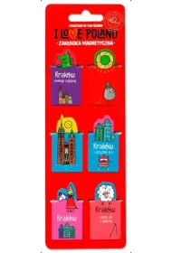 Pan Dragon Zak�adki magnetyczne ILP Krak�w ILP-ZAK.S-KRA-03 6 szt.
