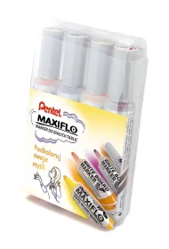 Pentel Marker sucho�cieralny 4 kolory