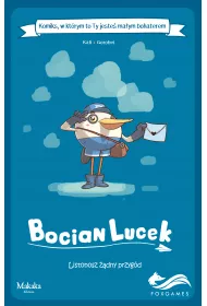 Komiksy paragrafowe Listonosz dny przygd. Bocian Lucek