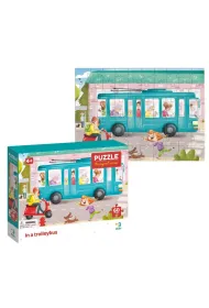 Puzzle 60 el. In a trolleybus Dodo