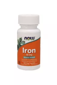 Now Foods Iron Bisglycinate (Chelat elaza) 18 mg - suplement diety 120 kaps.