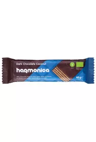 Harmonica Wafelek z kremem kokosowo - kakaowym w polewie czekoladowej 40 g Bio
