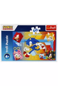 Puzzle 60 el. Sonic w akcji Trefl