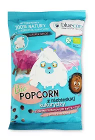 Popcrop Popcorn z niebieskiej kukurydzy z olejem kokosowym i sol himalajsk 50 g Bio