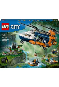 LEGO City Helikopter badaczy dungli w bazie 60437