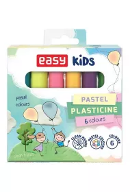 Easy Stationery Plastelina COL-006-P 6 szt.