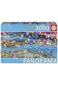 Puzzle 3000 el. Panorama - �ycie Educa