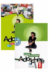 Adosphere 1. Podr�cznik i zeszyt �wicze� do j�zyka francuskiego + CD