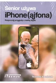 Senior u�ywa iPhone (ajfona). Rozpocznij przygod� z mark� Apple
