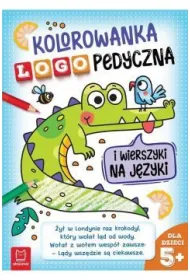 KOLOROWANKA LOGOPEDYCZNA I WIERSZYKI NA J�ZYKI