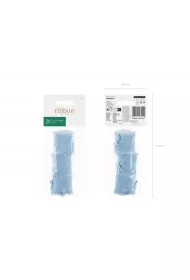 PartyDeco Wst��ka szyfonowa b��kit 40mm, 3 x 5m 15 m