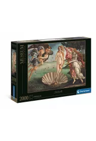 Puzzle 2000 el. Muzeum Botticelli. The birth of Venus 32572 Clementoni