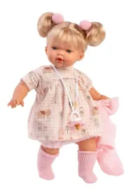 P�acz�ca lalka Roberta 33cm Llorens