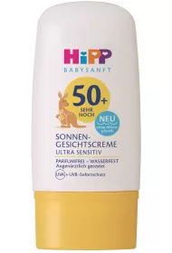 Hipp Babysanft Krem ochronny do twarzy na soce od 1. dnia ycia Ultra Sensitiv SPF50+ 30 ml
