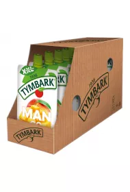 Tymbark Mus 100% jabko mango brzoskwinia banan XXL Zgrzewka 10 x 200 g
