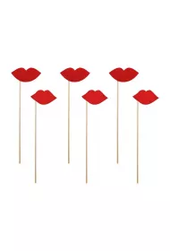 PartyDeco Karteczki usta