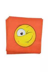 Serwetka papierowa 3warstwowa 33x33 Emotki op20szt ARPEXDC1377F