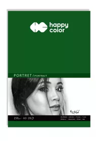 Happy Color Blok PORTRET, ART, A3, 250g, 20 arkuszy